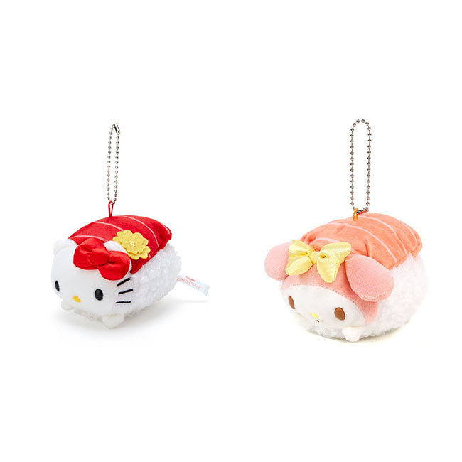 吊飾 三麗鷗 Hello Kitty 凱蒂貓 KT 美樂蒂 壽司造型 變裝娃娃吊飾 日本進口正版授權