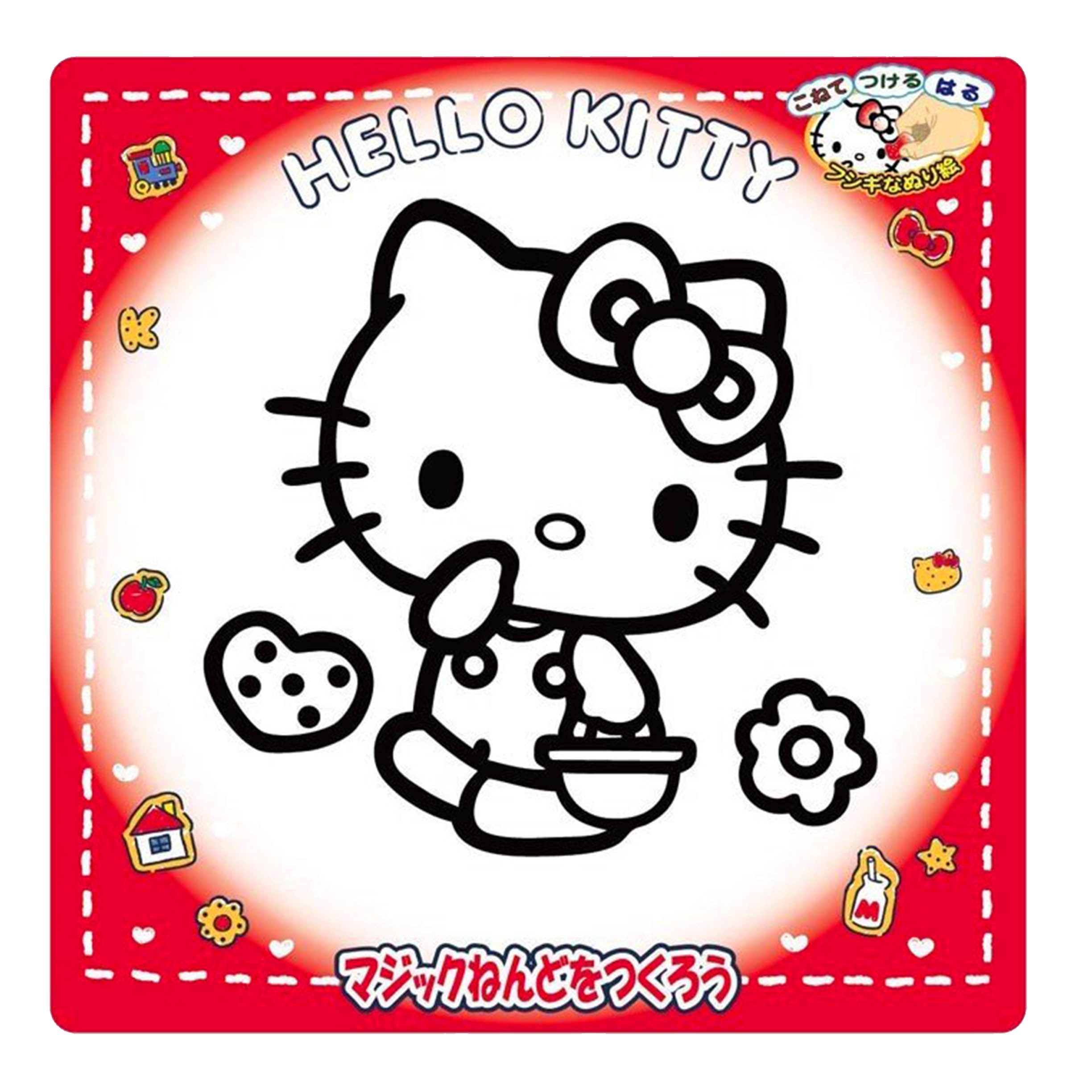 DIY彩繪玻璃貼 凱蒂貓 HELLO KITTY 三麗鷗 Sanrio 裝飾貼紙 日本進口正版授權