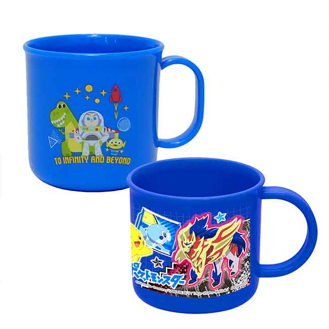 塑膠小水杯 日本 迪士尼 皮克斯 玩具總動員 寶可夢 漱口杯 日本進口正版授權