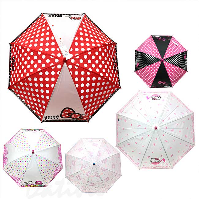直傘 三麗鷗 凱蒂貓 HELLO KITTY X ONE PIECE 雨傘 日本進口正版授權