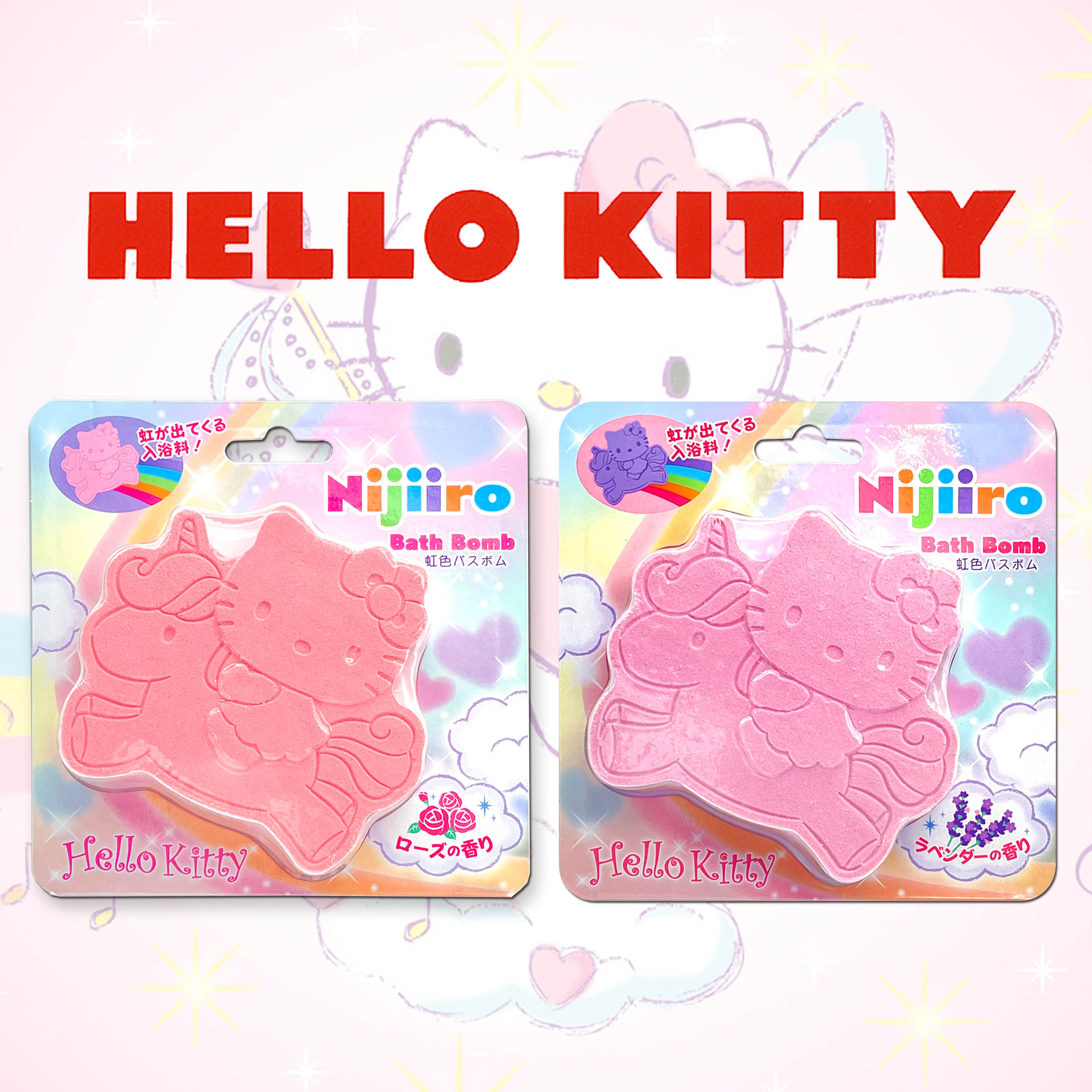 香氛入浴劑 140G-凱蒂貓 KITTY Bath Bomb 三麗鷗 Sanrio  日本進口正版授權