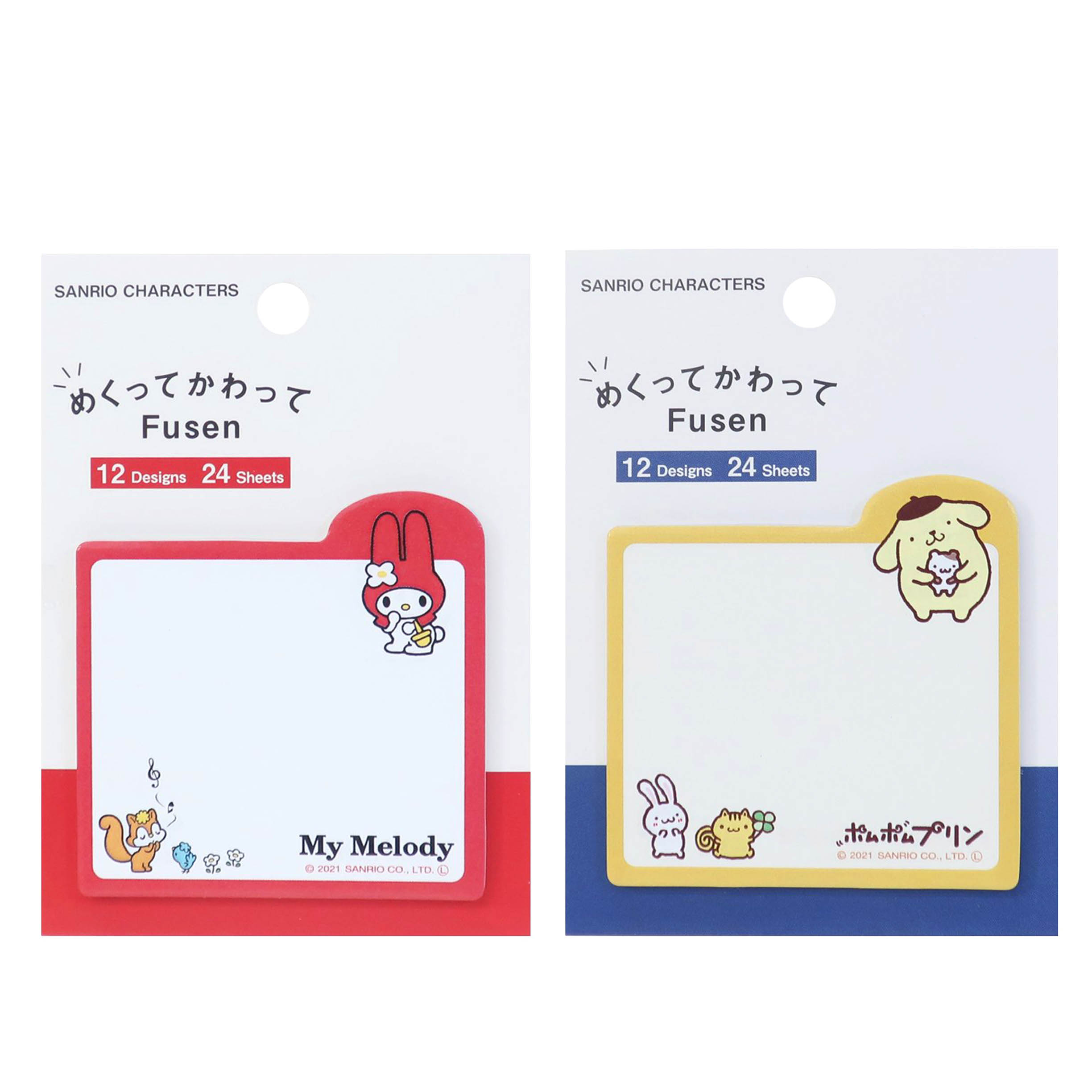 造型自黏便利貼-角色大集合 Sanrio Characters 三麗鷗 Sanrio 日本進口正版授權