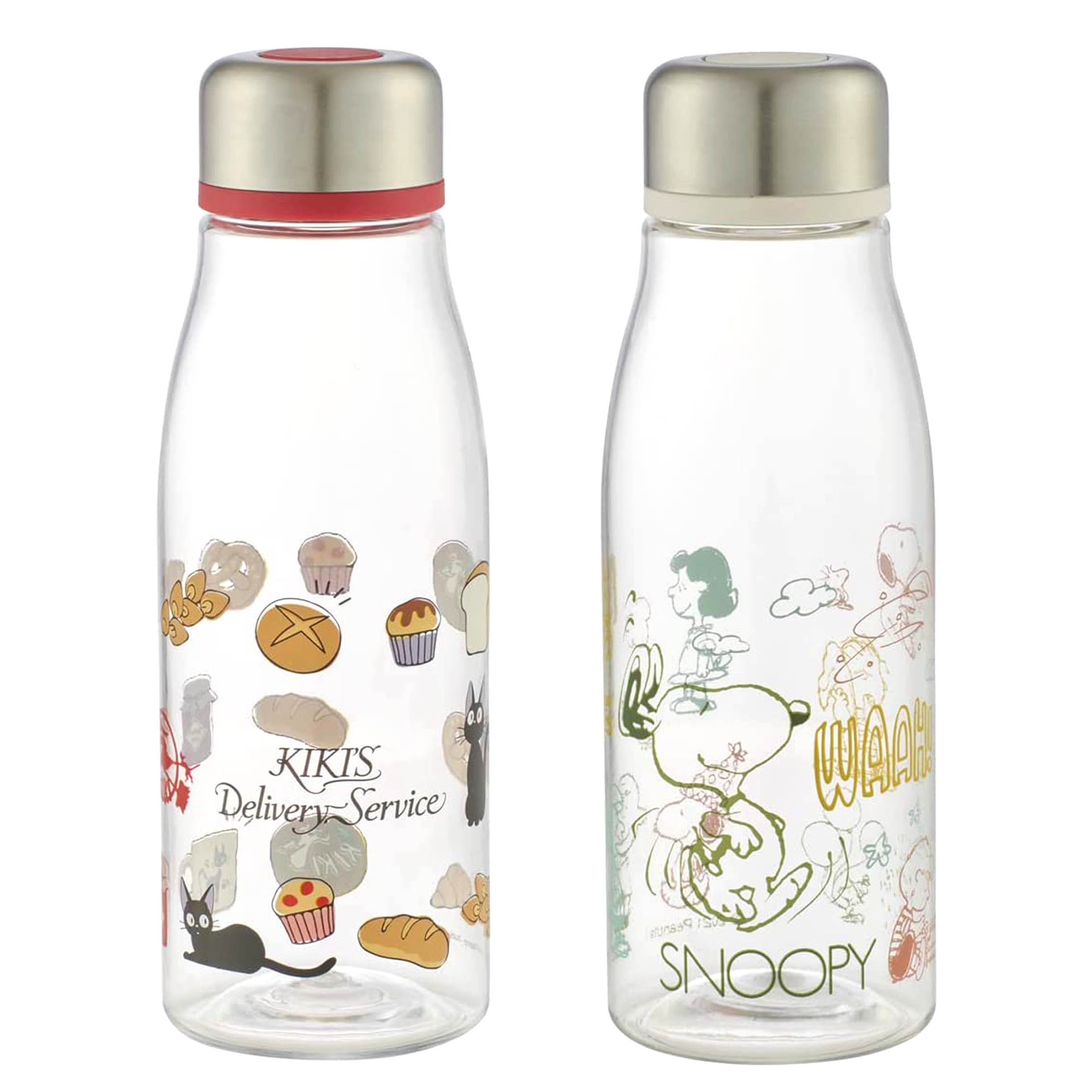 透明冷水瓶 500ml-龍貓 史努比 TOTORO 吉卜力 SKATER 日本進口正版授權