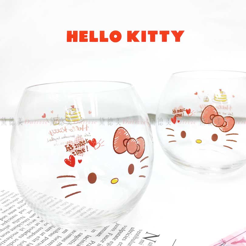 玻璃杯組 2入-點心 凱蒂貓 三麗鷗 台灣正版授權