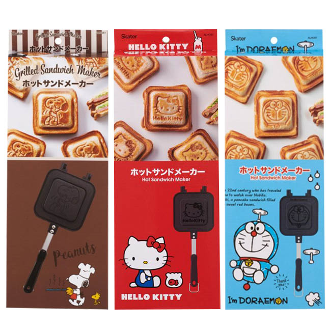 鋁合金吐司烤盤-小叮噹 SNOOPY 凱蒂貓 日本進口正版授權