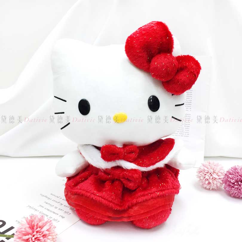 絨毛娃娃-凱蒂貓 三麗鷗 Sanrio 日本進口正版授權