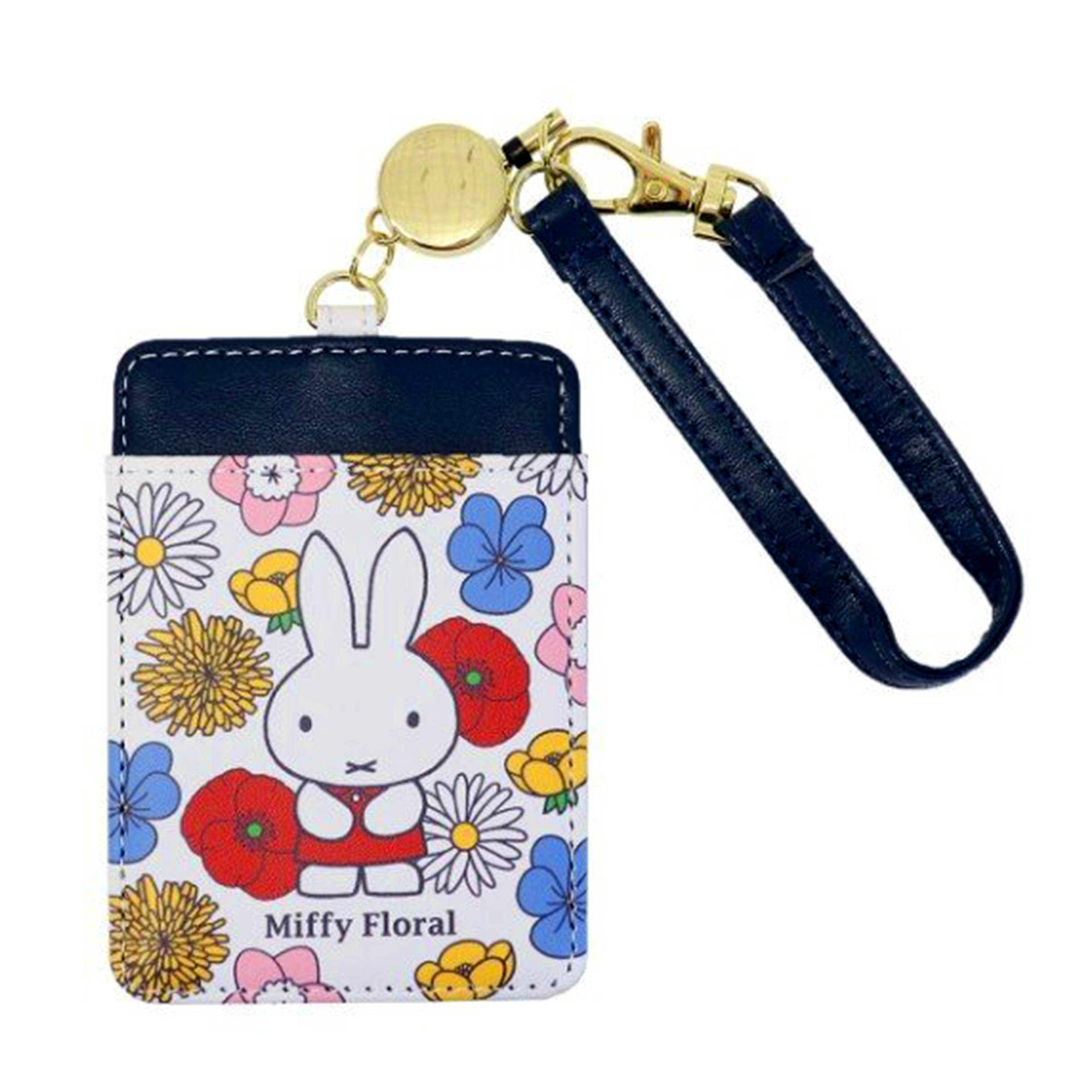 仿皮票卡夾-米菲兔 miffy 日本進口正版授權