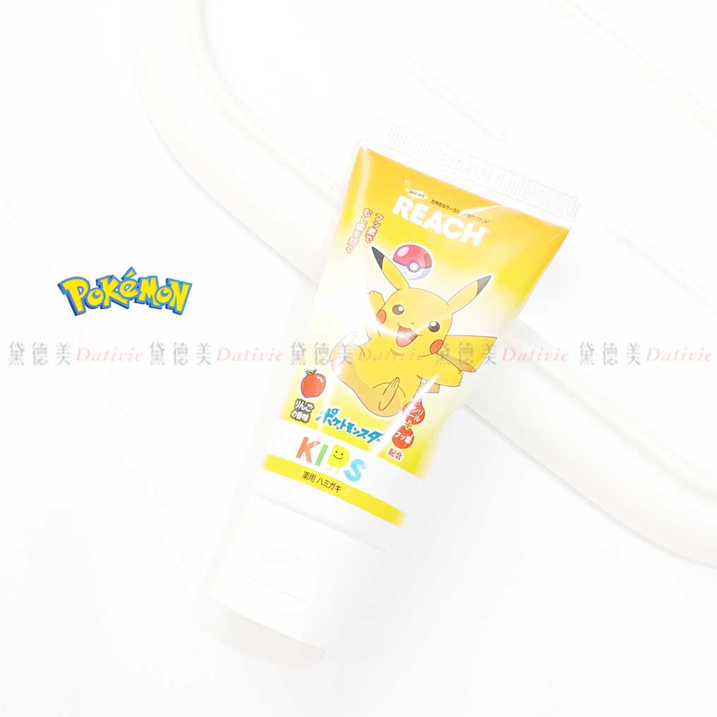 兒童藥用牙膏 60g-蘋果香 皮卡丘 神奇寶貝 寶可夢 POKEMON 韓國進口正版授權