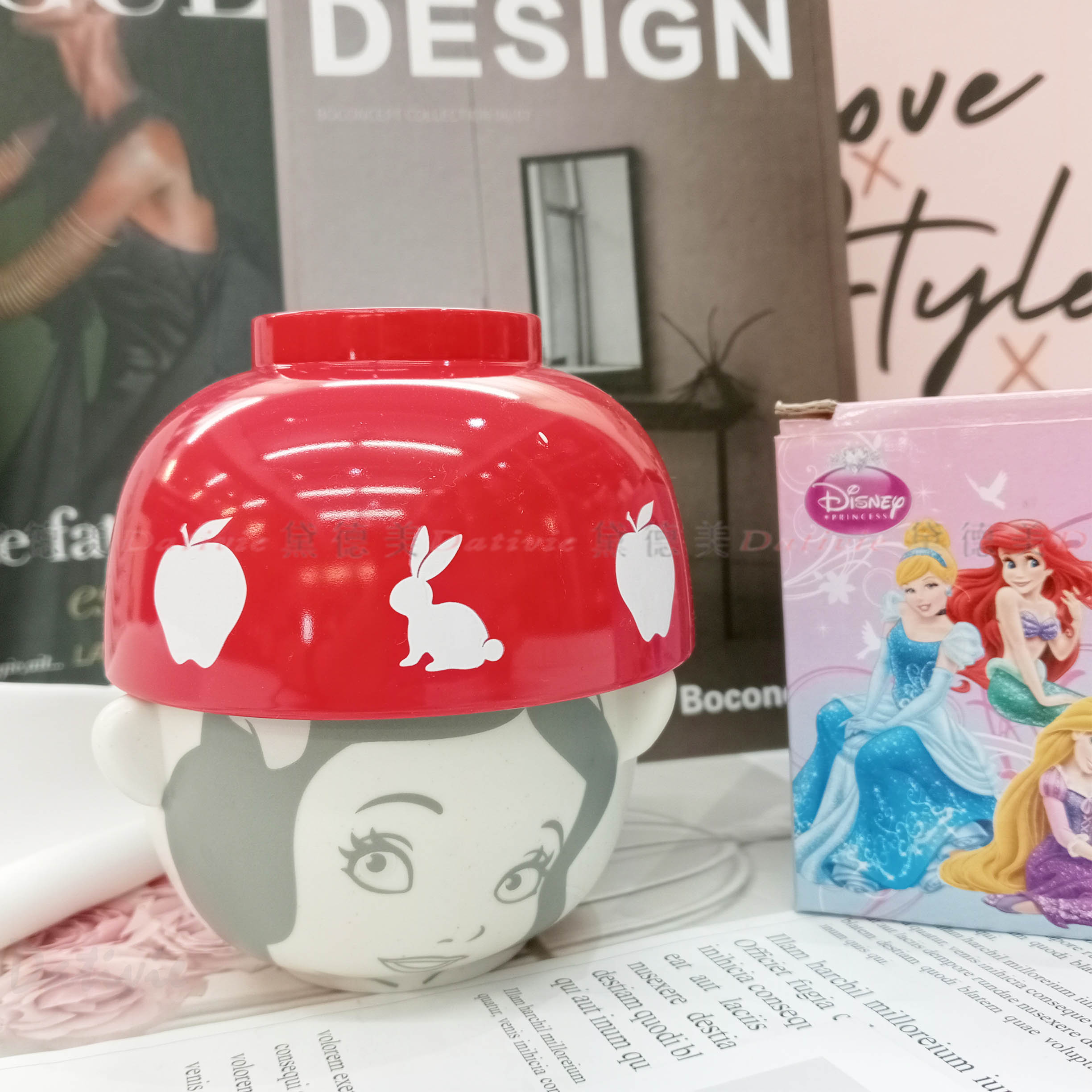 日式手繪湯飯碗組-迪士尼 DISNEY 日本進口正版授權