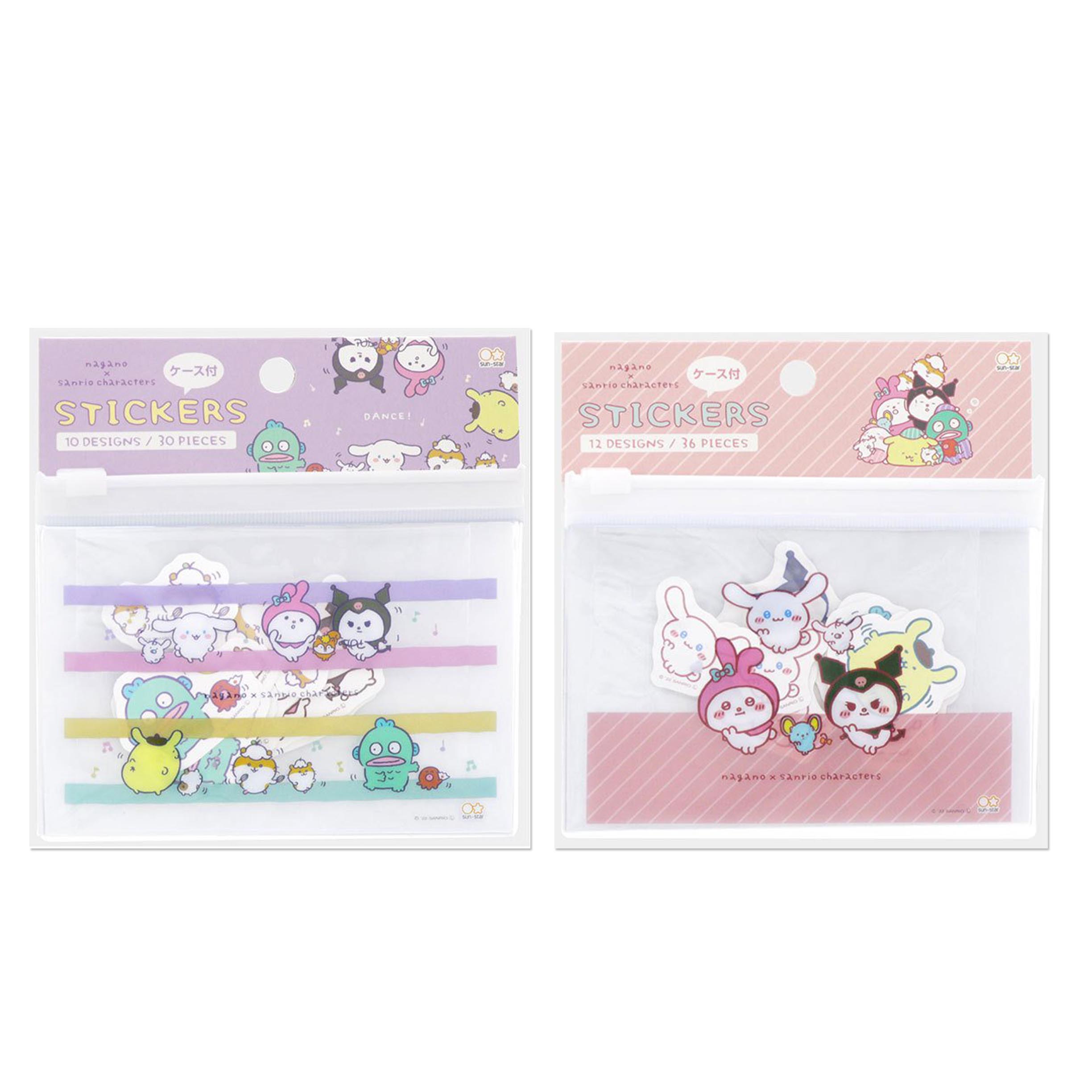 夾鏈袋貼紙組 兩款 36張 30張-三麗鷗 Sanrio 日本進口正版授權
