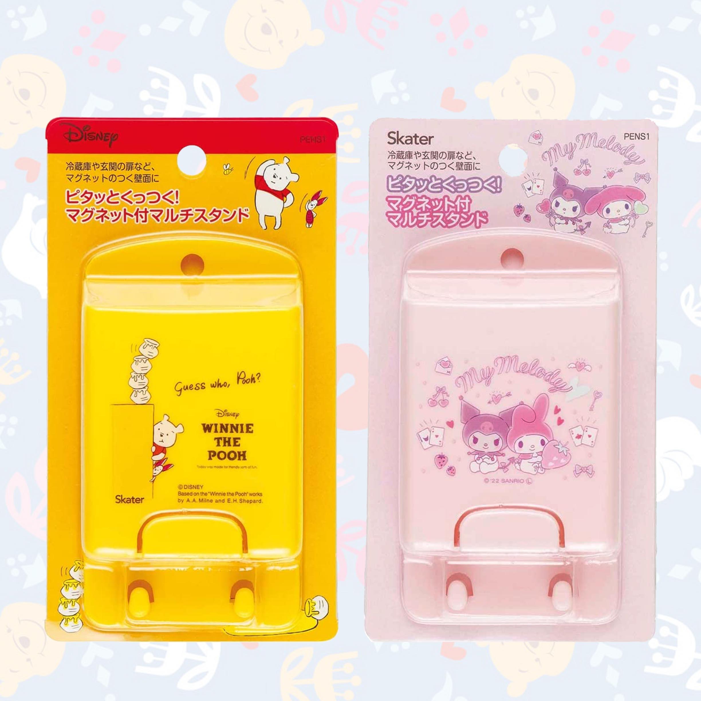 吸磁式文具收納盒-小熊維尼 美樂蒂 SKATER 三麗鷗 迪士尼 DISNEY Sanrio 日本進口正版授權