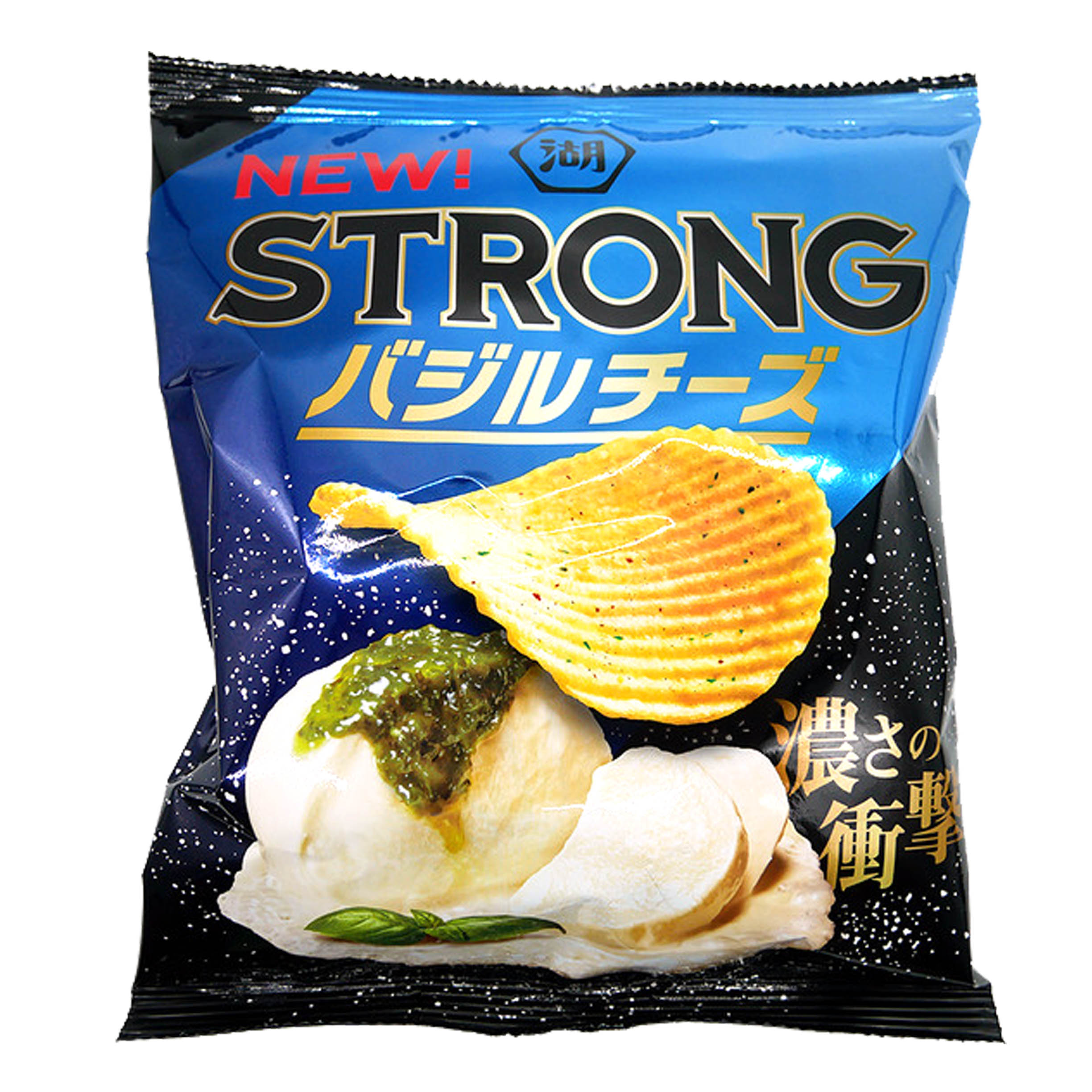 起司味洋芋片 52g-ポテトチップス バジルチーズ湖池屋 KOIKEYA コイケヤ 日本進口製造