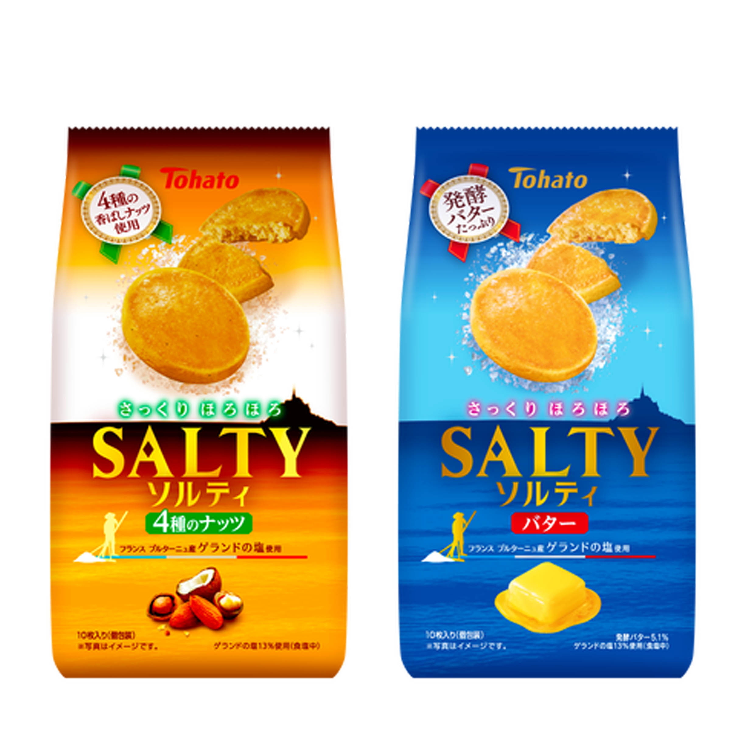 餅乾 85g-４種堅果 鹽味 のナッツ ソルティ Tohato 東鳩 東ハト 日本進口製造