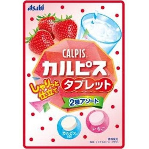 朝日可爾必思草莓味糖 Asahi CALPIS 48g 日本進口製造