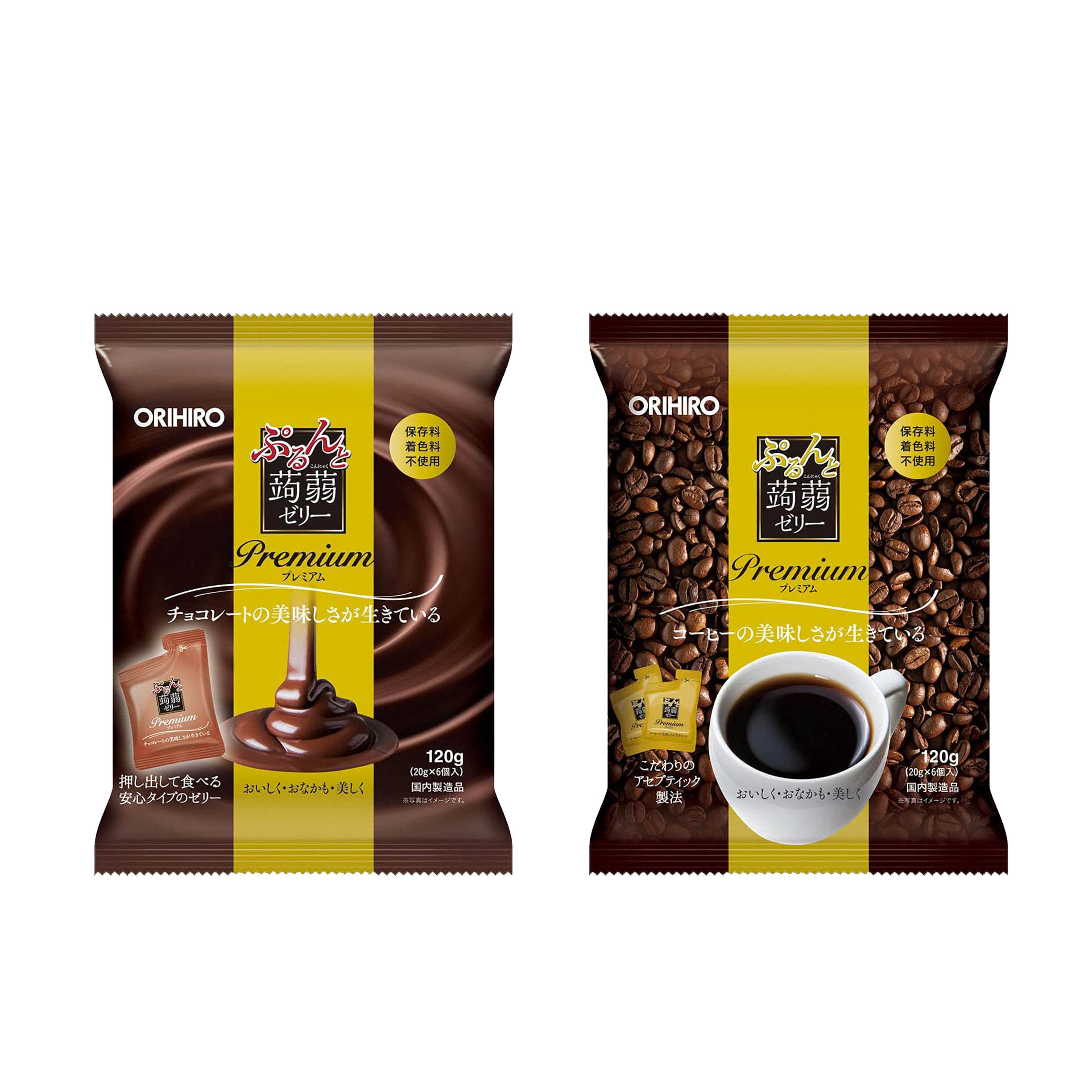 蒟蒻果凍 6入-極選可可 極選咖啡 ORIHIRO 日本進口製造