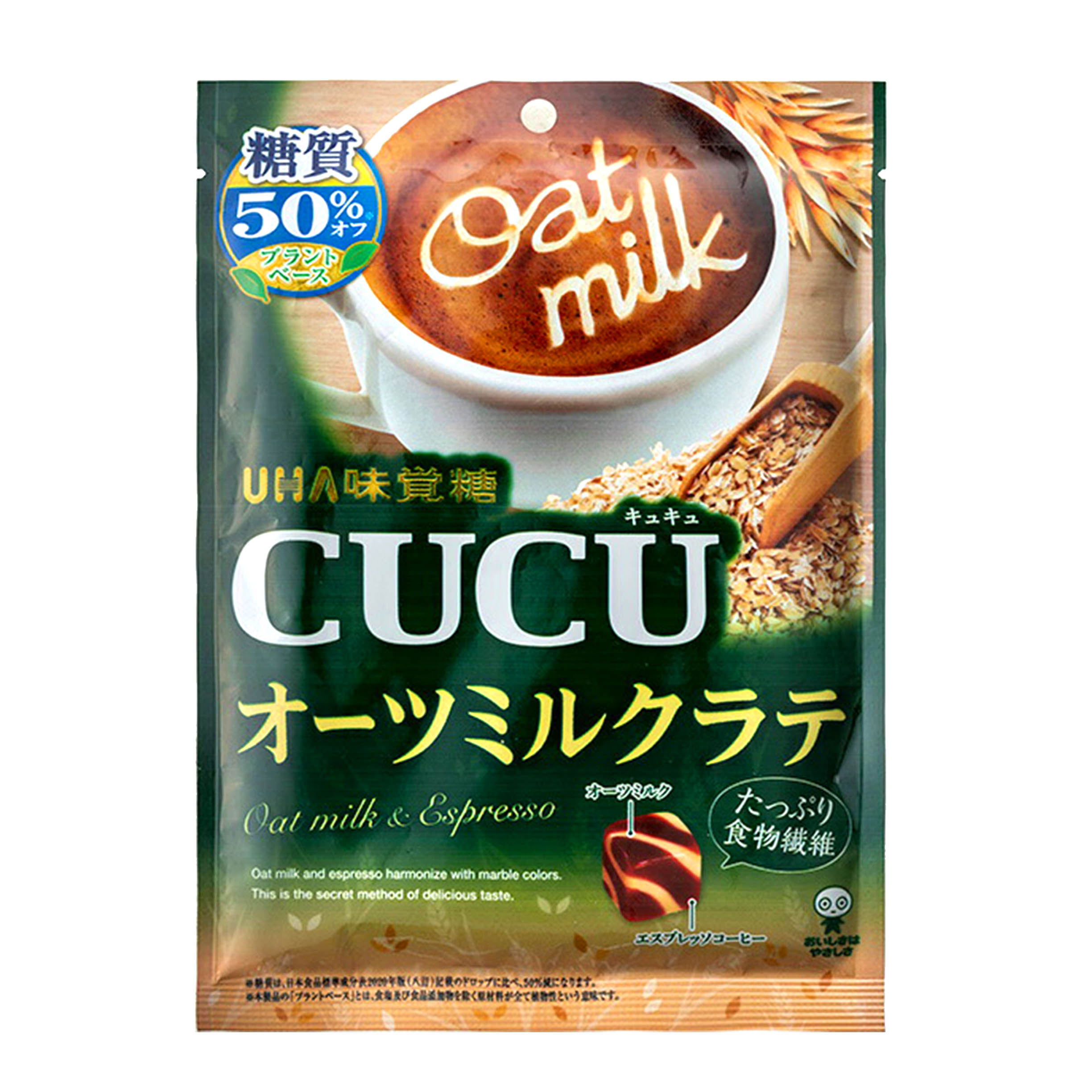 味覺糖 78.4g-燕麥牛奶拿鐵味 味覚糖株式会社 日本進口製造