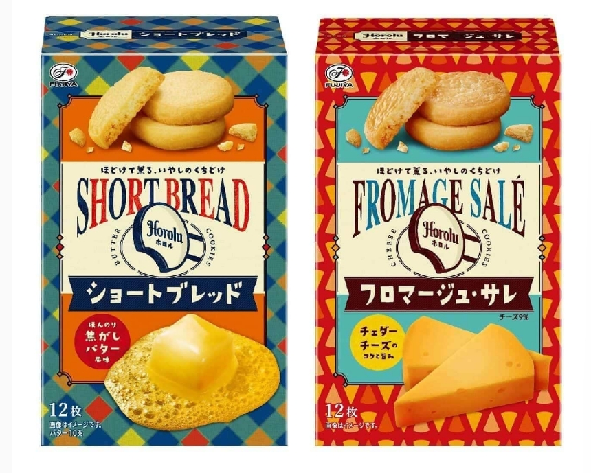 Horolu餅乾 原味 起司 12枚入 96g-FUJIYA 日本進口製造