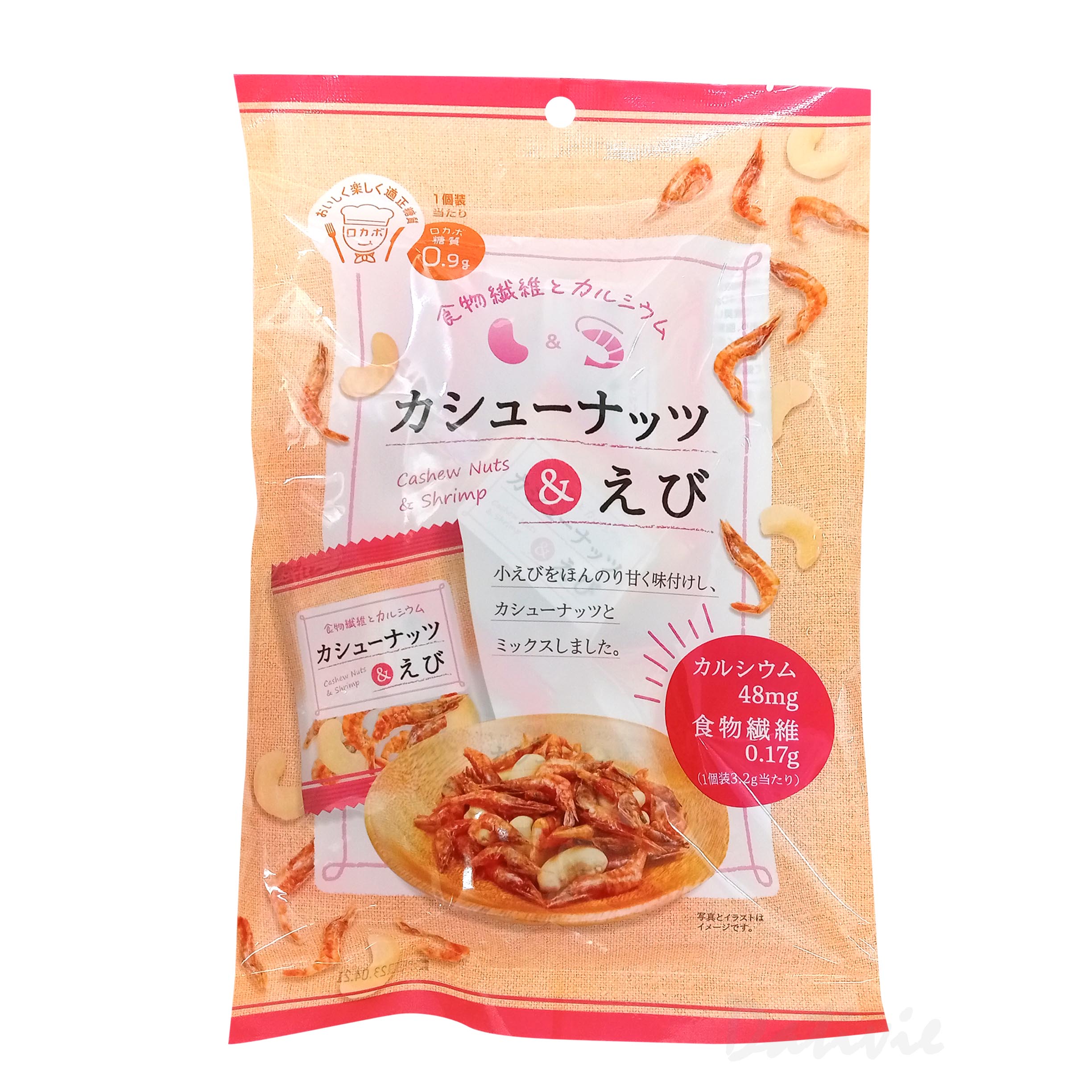 腰果蝦仁乾 45g-カシューナッツ&えび 泉屋 日本進口製造
