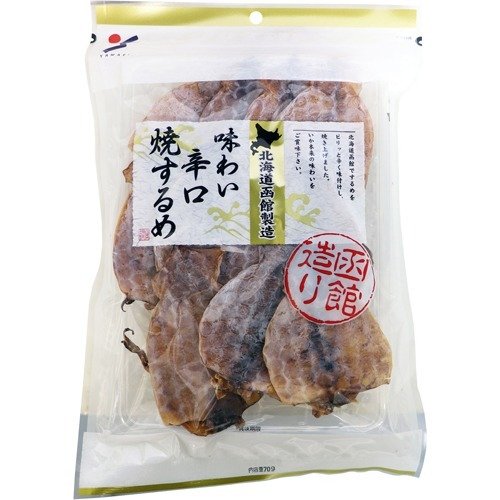 北海道函館辣味烤魷魚乾 70g-山榮 YAMAEI 日本進口製造