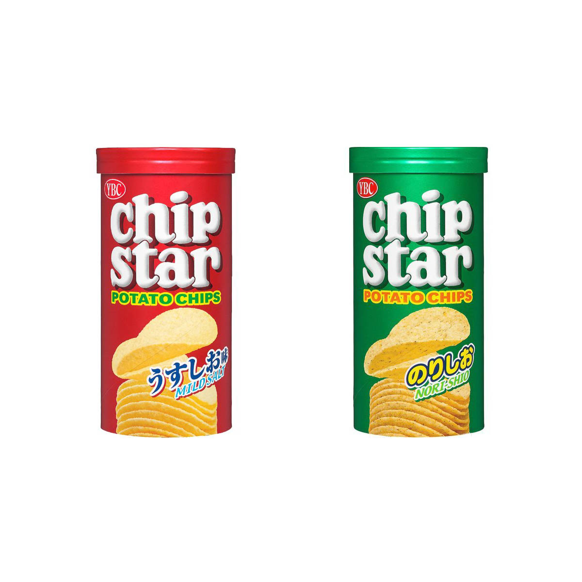 Chip Star 洋芋片 原味海鹽 海苔 50g-YBC エアリアル 日本進口製造