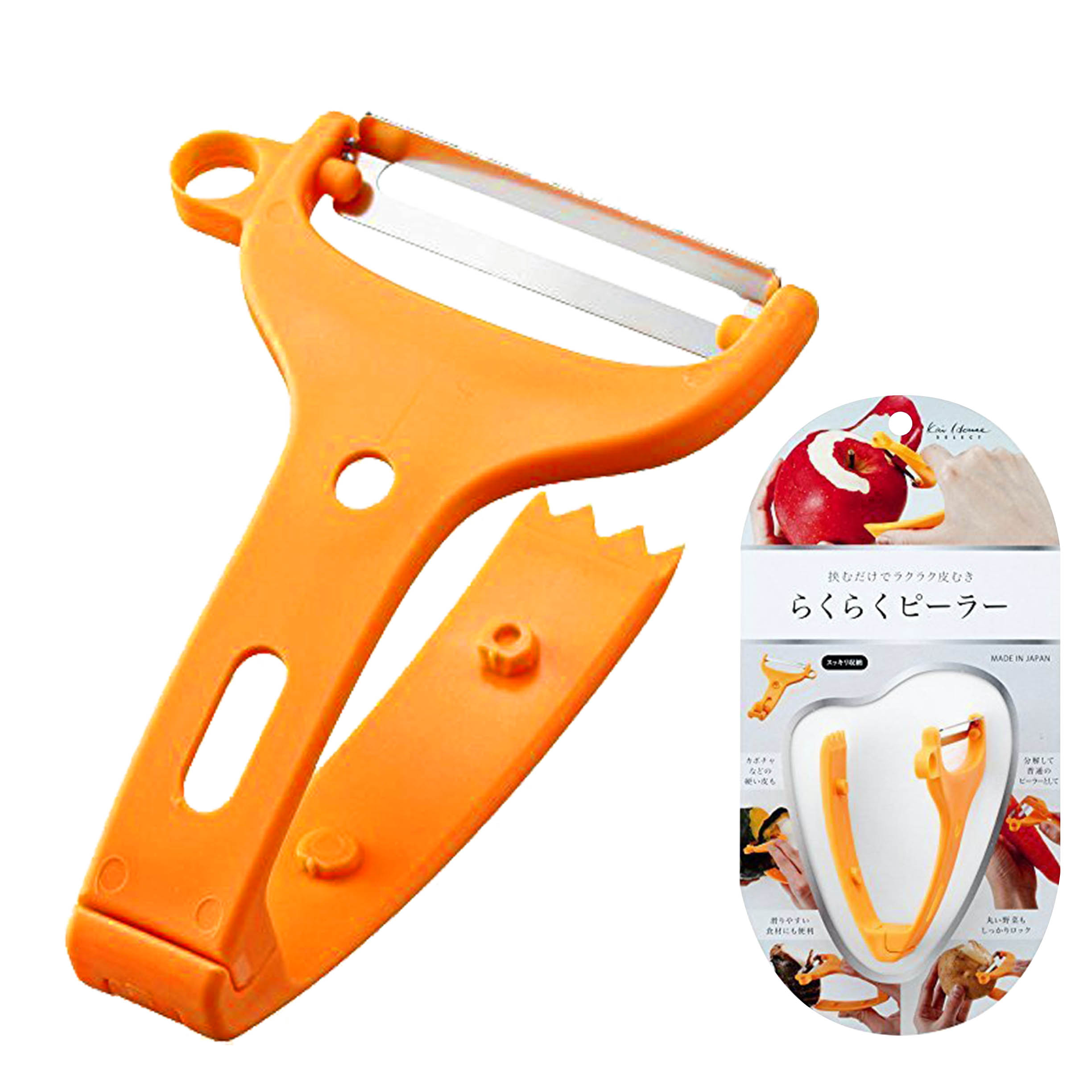 V型塑膠安全削皮器 刨刀 貝印 KAI Kai House Select 削皮刀 日本進口